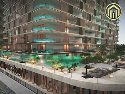 شقة 2 غرفة نوم للبيع في مجمع دبي لاند ريزيدنس، دبي - Peace Lagoons Exterior - 03. jpg