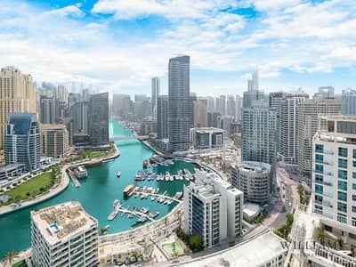 2 Bedroom Flat for Rent in Dubai Marina, Dubai - 2 BEDROOM | MARINA AND SEA VIEW | FURNISHED