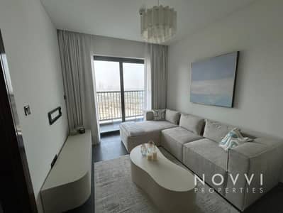 1 Bedroom Flat for Rent in Sobha Hartland, Dubai - Downtown and Creek View | Furnished | Ready