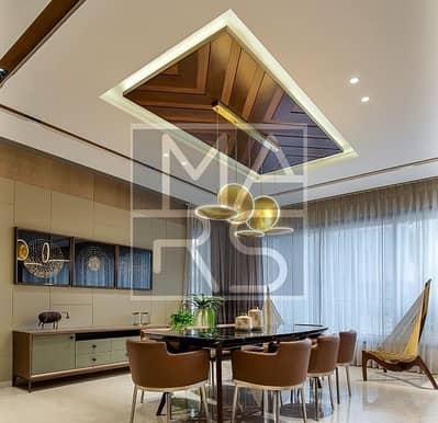 3 Bedroom Apartment for Sale in Aljada, Sharjah - Design-ideas-for-dining-room-false-ceilings-image-09. jpg