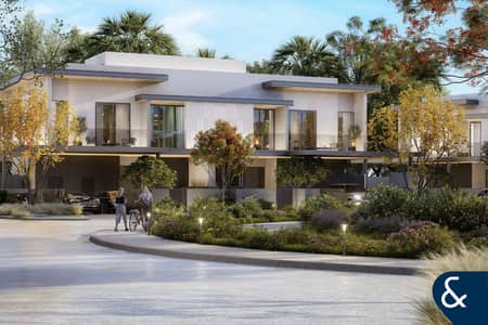 4 Bedroom Townhouse for Sale in Jumeirah Golf Estates, Dubai - Private Pool | Corner Unit | Handover Q4 2028