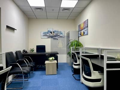 Office for Rent in Business Bay, Dubai - Available by November 21 | Furnished | With exit door, own entrance
