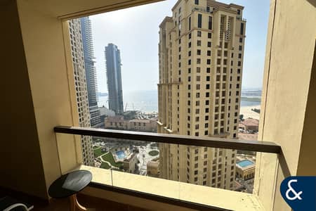 朱美拉海滩住宅（JBR）， 迪拜 1 卧室单位待售 - 位于朱美拉海滩住宅（JBR），慕然恩住宅综合体，慕然恩1号楼 1 卧室的公寓 2100000 AED - 12748623