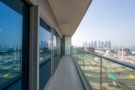 1 Bedroom Flat for Sale in Dubai Marina, Dubai - Palm View | Great Layout | Vacant | Unfurnished