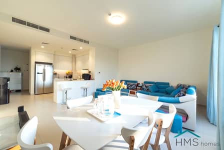 2 Bedroom Apartment for Rent in Dubai South, Dubai - Corner Unit | Single Row | Large Terrace