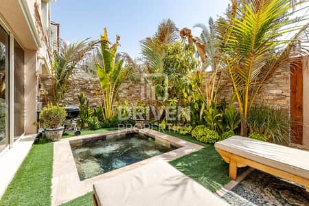 2 Bedroom Townhouse for Rent in Jumeirah Golf Estates, Dubai - Stylish | Furnished with Maids and Jacuzzi