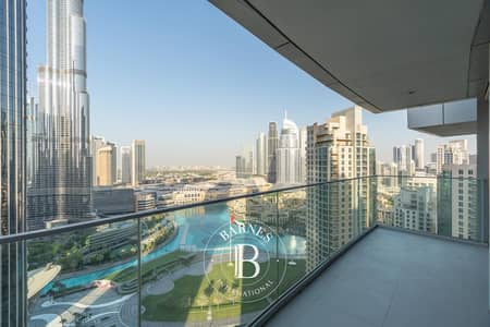 3 Bedroom Flat for Sale in Downtown Dubai, Dubai - Burj and Fountain View | 02 Layout | Vacant