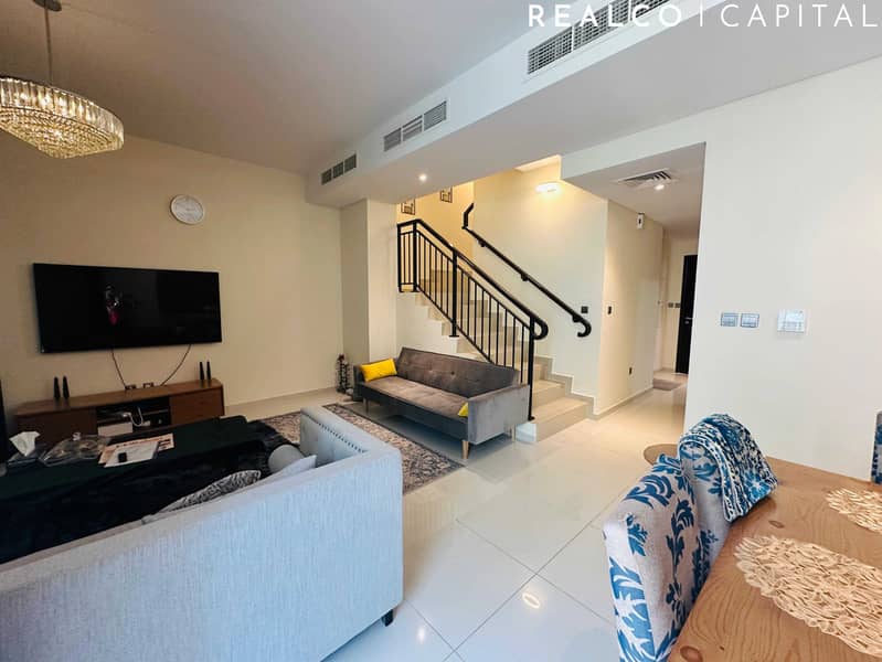 3 Bedrooms + Maids : Big Living Hall : Fully Furnished