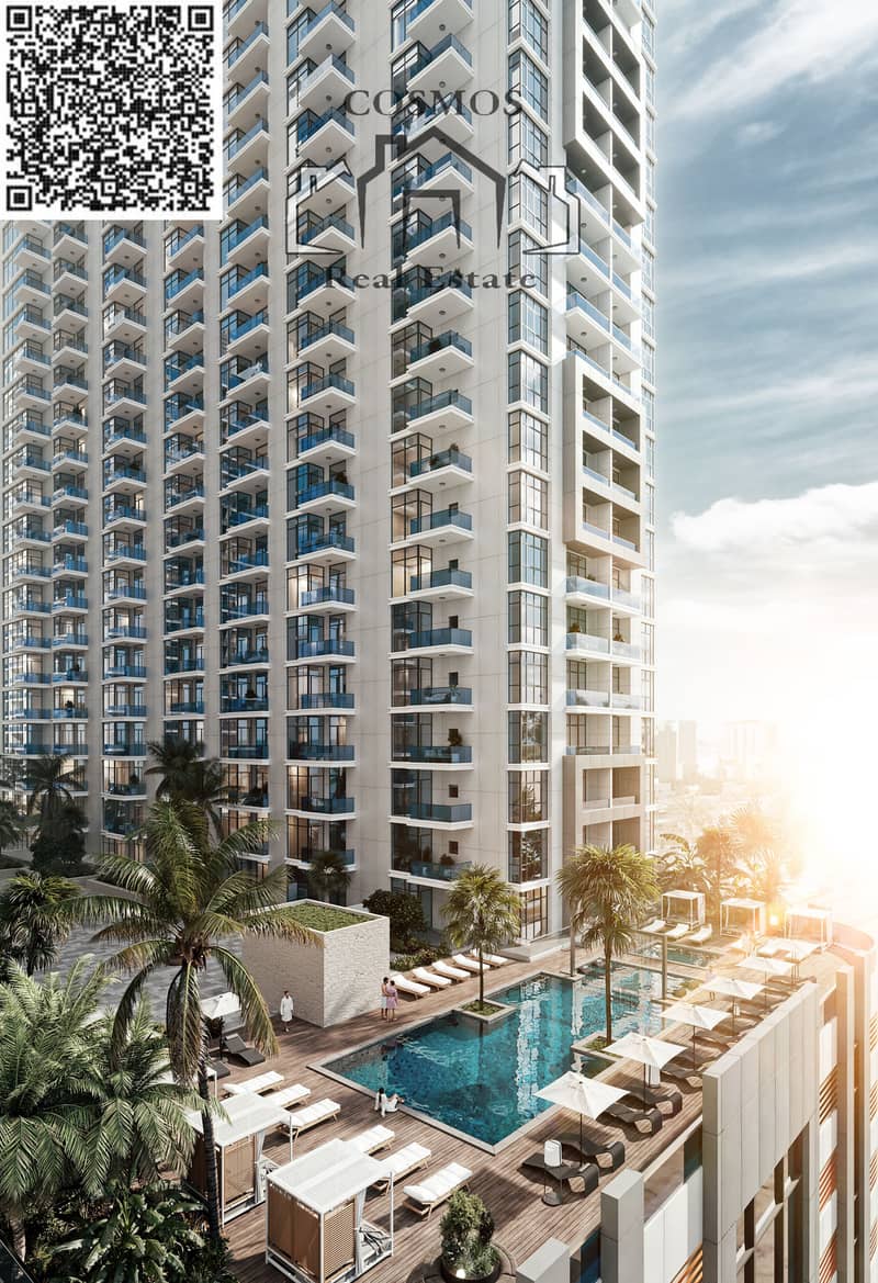 3 Ajman Creek Towers Pool View 1. jpg