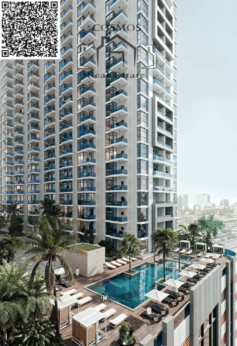 4 Ajman Creek Towers Pool View 2. jpg
