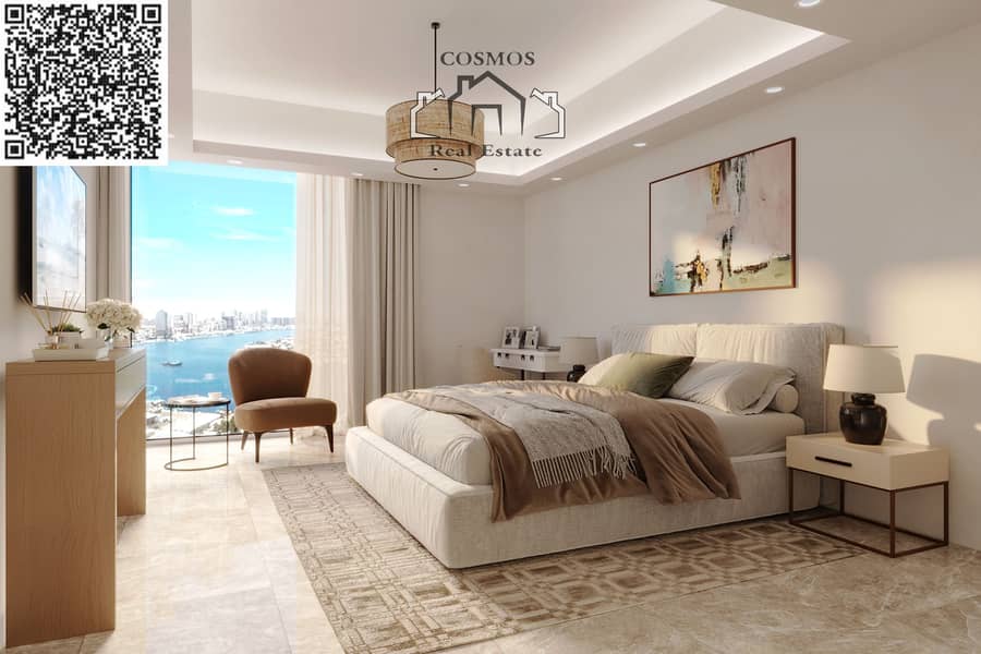 14 Standard Apt Bedroom Ajman Creek Towers. jpg