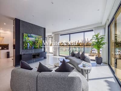 6 Bedroom Villa for Rent in Palm Jumeirah, Dubai - Fully Renovated | Bills Inc | High Number
