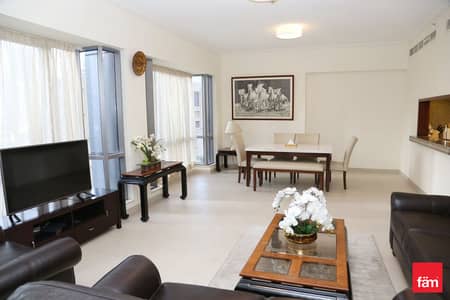 2 Bedroom Flat for Rent in Downtown Dubai, Dubai - | Partial Burj View | Chiller Free | Low Floor |
