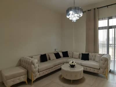 1 Bedroom Flat for Rent in Al Furjan, Dubai - Furnished | Near Metro | Balcony | Prime Location