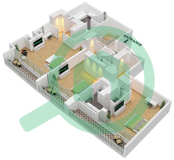 Type 6 Unit 4 Floor Upper 22