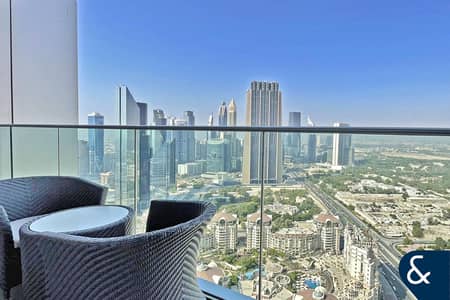 1 Bedroom Flat for Rent in Downtown Dubai, Dubai - Furnished | Balcony | One Bedroom