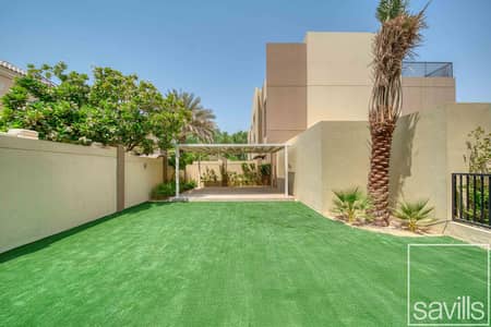 4 Bedroom Townhouse for Sale in Dubai Sports City, Dubai - Largest Plot | Corner TH | Landscaped | Pergola