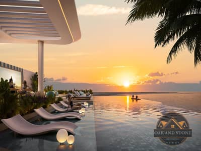 فلیٹ 2 غرفة نوم للبيع في جزر دبي، دبي - Infinity Pool & Sunset. jpg