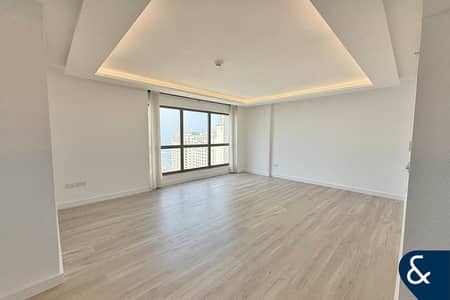 2 Bedroom Flat for Rent in Jumeirah Beach Residence (JBR), Dubai - Upgraded | Unfurnished | Marina View |
