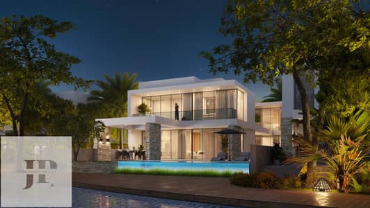 4 Cпальни Вилла Продажа в Аль Сеанниа, Умм-эль-Кайвайн - 4A_LAGOONSIDE NIGHT. jpg