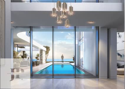 4 Bedroom Villa for Sale in Al Seanneeah, Umm Al Quwain - Uhm AlQwain Mansion Beach View. jpg