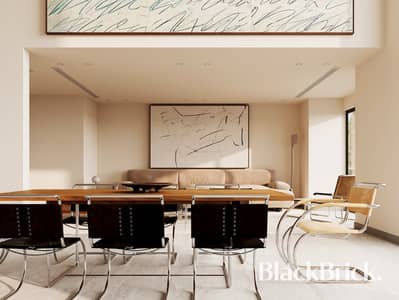 4 Bedroom Villa for Sale in Jumeirah Islands, Dubai - Lake View I Lush Green Landscape I Bauhaus Design