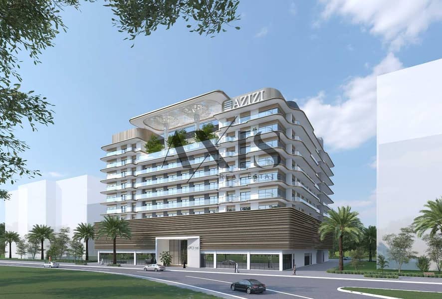 位于阿尔弗雷德街区，阿尔弗雷德西区，Azizi Jewel 1 卧室的公寓 1140950 AED - 12759255