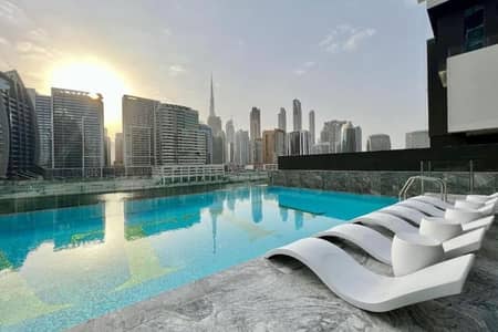 1 Bedroom Flat for Rent in Business Bay, Dubai - Amazing Burj View | Vacant | Multiple Cheques