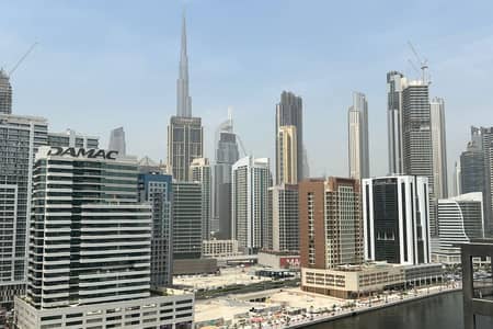 1 Bedroom Flat for Rent in Business Bay, Dubai - Amazing Burj View | Vacant | Multiple Cheques