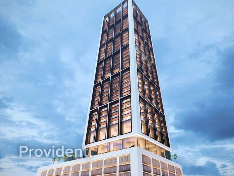 位于朱美拉环形村(JVC)，JVC第10区，Binghatti Apex 的公寓 875000 AED - 12759973
