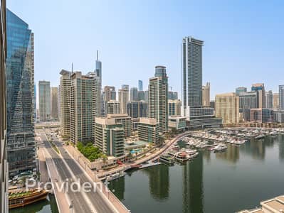 1 Bedroom Apartment for Rent in Dubai Marina, Dubai - Exclusive | Full Marina View | Renovated