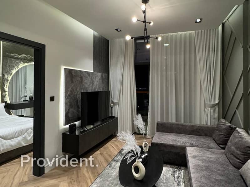 位于阿尔贾达法住宅区，宾格蒂大道公寓大楼 1 卧室的公寓 1300000 AED - 12760031