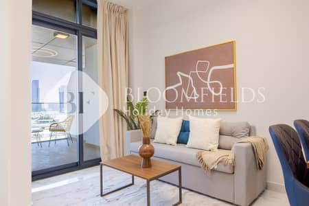 1 Bedroom Apartment for Rent in Al Maryah Island, Abu Dhabi - 1 Living Room. jpg