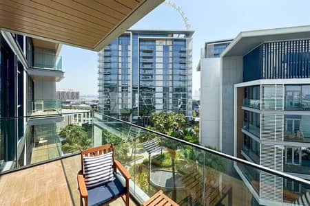 1 Bedroom Apartment for Rent in Bluewaters Island, Dubai - Fully Furnished | Partial Sea View | Spacious