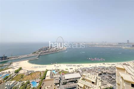 朱美拉海滩住宅（JBR）， 迪拜 4 卧室顶楼公寓待租 - 位于朱美拉海滩住宅（JBR），阿姆瓦伊，阿姆瓦吉4号楼 4 卧室的顶楼公寓 425000 AED - 12760379