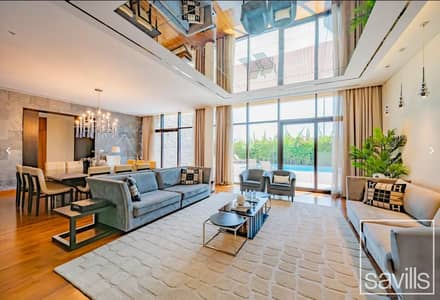 6 Bedroom Villa for Sale in DAMAC Hills, Dubai - Golf View | Vacant On Transfer | Private Pool