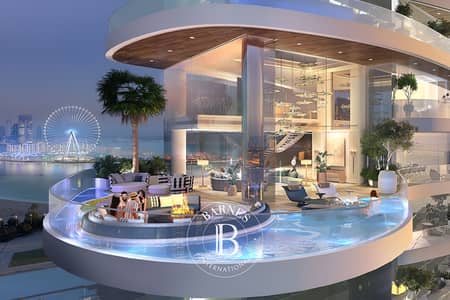 4 Bedroom Flat for Sale in Dubai Harbour, Dubai - Premium Duplex | Full Sea View | Design by Cavalli