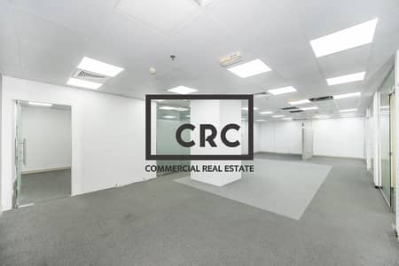 Office for Rent in Khalifa City, Abu Dhabi - BUA 226 SQM I 3 Parking I 2 Toilets I Fitted