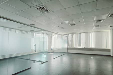 Office for Rent in Business Bay, Dubai - Fitted office | Partitioned | 2 Parking
