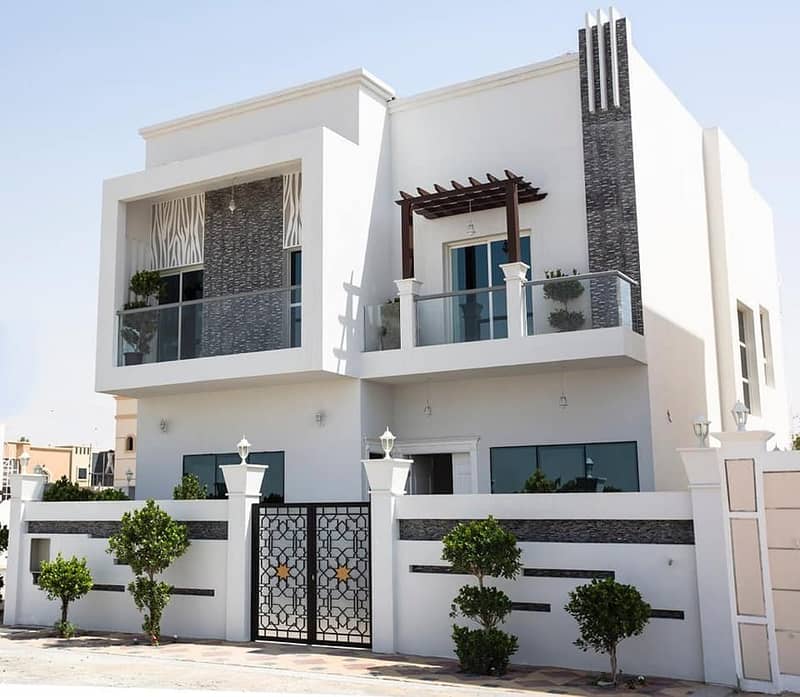 Villa for sale in Ajman Al Helio area central air conditioning freehold for all nationalities