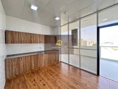 Spacious 3 Master Bedrooms + Hall + Maid Room + Balcony for Rent in Shamkha City