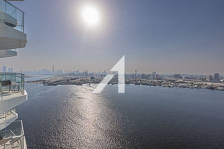 1 Bedroom Hotel Apartment for Rent in Dubai Creek Harbour, Dubai - Premium Luxury 1 Bed | Full Water and Creek Views
