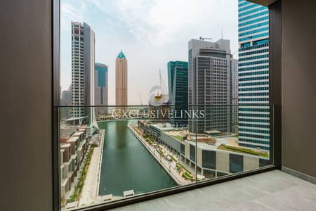 1 Bedroom Flat for Rent in Business Bay, Dubai - Managed | Brand New 1 BR | Pool and Creek View