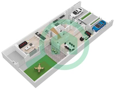 المخططات الطابقية لتصميم النموذج ANNEX 1 فیلا 4 غرف نوم - مدينة الشارقة المستدامة المخططات الطابقية لتصميم النموذج ANNEX 1 فیلا 4 غرف نوم - مدينة الشارقة المستدامة