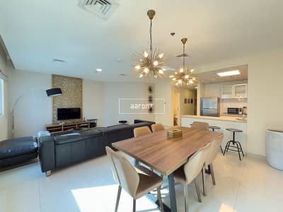 3 Bedroom Apartment for Rent in Dubai Marina, Dubai - 3BR Duplex + Maids | Fully Furnished | Balcony