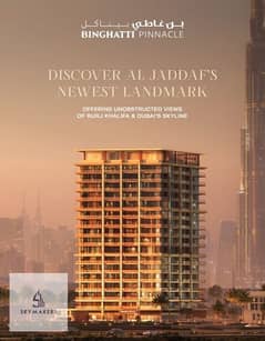 Binghatti Pinnacle – 1- & 2-Bedroom Apartments with Unobstructed Views of Burj Khalifa & Dubai Skyline | Flexible Payment Plan | Handover Q4 2025