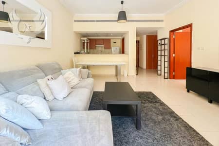 1 Bedroom Flat for Rent in The Greens, Dubai - Furnished | Ground Floor | Ready to Move-In