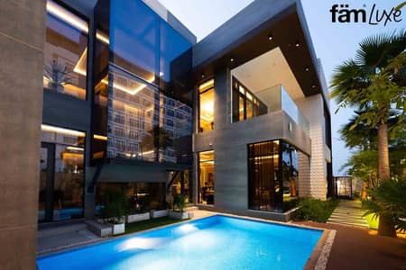5 Bedroom Villa for Rent in Jumeirah, Dubai - Corner | The Only Villa for Rent in La Mer