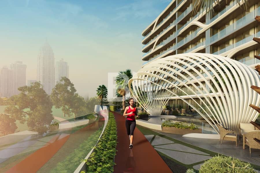 位于阿尔扬街区，48 园景公寓 1 卧室的公寓 1200000 AED - 12685656