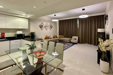 2 Bedroom Apartment for Rent in Jumeirah Village Circle (JVC), Dubai - Hight floor | Corner Unit | Fully Furnished |